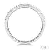 .50CTRDDM 'V' BAND-MILLG WG 14K@11-H*
