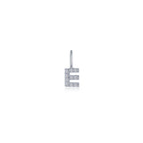 Letter E Charm Pendant