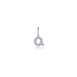 Letter Q Charm Pendant