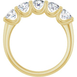 14K Yellow Gold 1 1/2 CTW Natural Diamond Anniversary Band