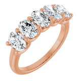 14K Rose Gold 1 7/8 CTW Natural Diamond Anniversary Band