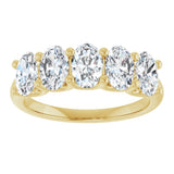 14K Yellow Gold 1 7/8 CTW Natural Diamond Anniversary Band
