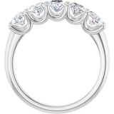 Platinum 1 7/8 CTW Natural Diamond Anniversary Band