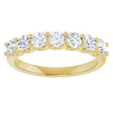 14K Yellow Gold 1/2 CTW Natural Diamond Anniversary Band
