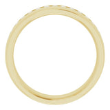 14K Yellow Gold 1/2 CTW Natural Diamond Band