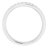 Platinum 1/2 CTW Natural Diamond Band