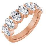 14K Rose Gold 2 1/2 CTW Lab-Grown Diamond Anniversary Band