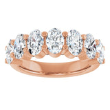 14K Rose Gold 2 1/2 CTW Lab-Grown Diamond Anniversary Band