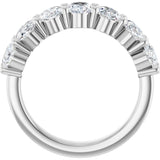 14K White Gold 2 1/2 CTW Lab-Grown Diamond Anniversary Band