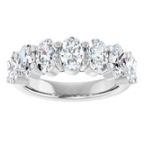 14K White Gold 2 1/2 CTW Lab-Grown Diamond Anniversary Band