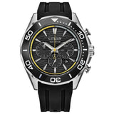 MEN ECO WR100 SS STRA BLCK