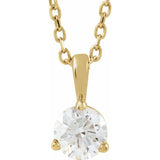 14K Yellow Gold 1/3 CTW Lab-Grown Diamond 18