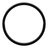 14K White Gold 1.5 mm Flat Band Size 5