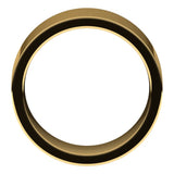 14K Yellow Gold 9 mm Comfort-Fit Flat Band Size 7