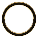 18K Yellow Gold 2.5 mm Comfort-Fit Flat Band Size 4