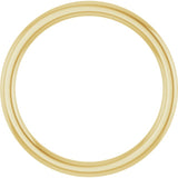 14K Yellow Gold 1.5 mm Comfort-Fit European-Style Band Size 8.5