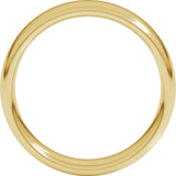 10K Yellow Gold 5.5 mm Comfort-Fit European-Style Band Size 9.5
