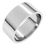 Palladium 8 mm Flat Band Size 8