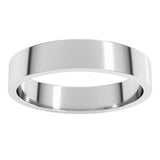 Sterling Silver 4 mm Flat Band Size 6