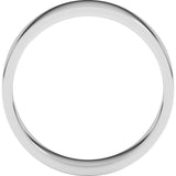 Sterling Silver 5 mm Flat Band Size 11