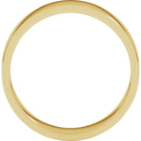 10K Yellow Gold 5 mm Flat Band Size 11