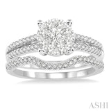 Lovebright Bridal Diamond Wedding Set