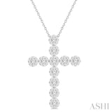 Lovebright Cross Diamond Pendant