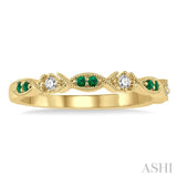 Gemstone & Diamond Band