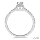 Semi-Mount Diamond Engagement Ring