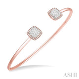 Lovebright Diamond Essential Open Cuff Bangle