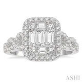 Fusion Diamond Ring