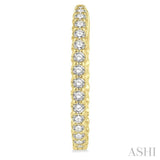 Diamond Hoop Earrings