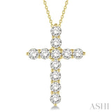 Cross Diamond Pendant