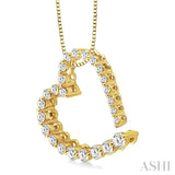 Heart Shape Journey Diamond Fashion Pendant