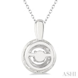 Silver Emotion Diamond Fashion Pendant