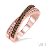 Champagne Diamond Fashion Ring