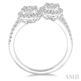 2 Stone Lovebright Diamond Fashion Ring