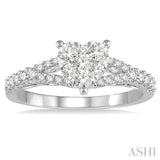 Heart Shape Lovebright Diamond Ring