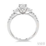 Oval Shape Diamond Engagement Ring