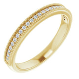 14K Yellow 3/4 CTW Natural Diamond Anniversary Band