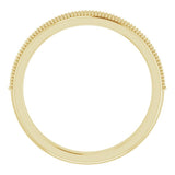 14K Yellow 3/4 CTW Natural Diamond Anniversary Band