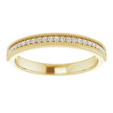 14K Yellow 3/4 CTW Natural Diamond Anniversary Band