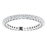 Platinum 3/4 CTW Natural Diamond Eternity Band Size 7