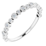 Bezel-Set Anniversary Band