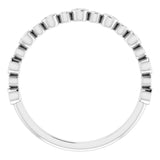 Bezel-Set Anniversary Band