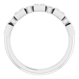 Bezel-Set Anniversary Band