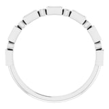 Bezel-Set Anniversary Band