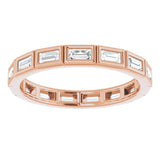 Bezel-Set Eternity Band