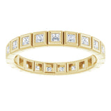 Bezel-Set Eternity Band
