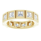 Bezel-Set Eternity Band